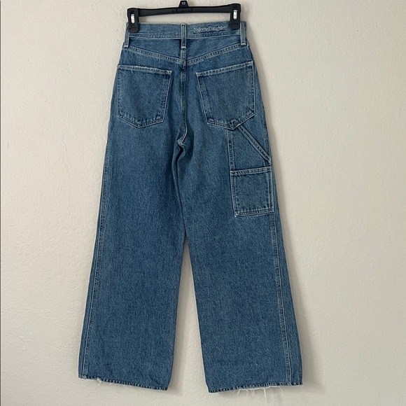 Favorite Daughter The Ollie Ultimate Baggy Wide Leg Jeans in Bedford in Size 23 - Picture 7 of 16
